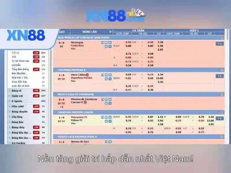 xn88 in.net – Tổng quan và trải nghiệm